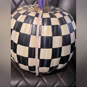 Cute Set of 2 Mackenzie Childs pumpkins different sizes!